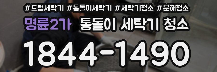 명륜2가 통돌이 세탁기 청소