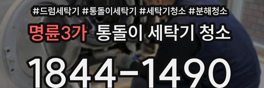 명륜3가 통돌이 세탁기 청소