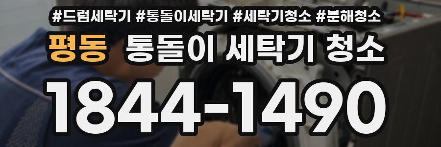 평동 통돌이 세탁기 청소
