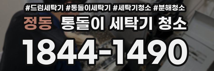 정동 통돌이 세탁기 청소