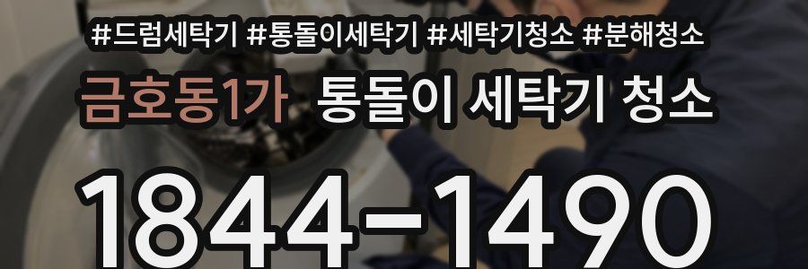 금호동1가 통돌이 세탁기 청소
