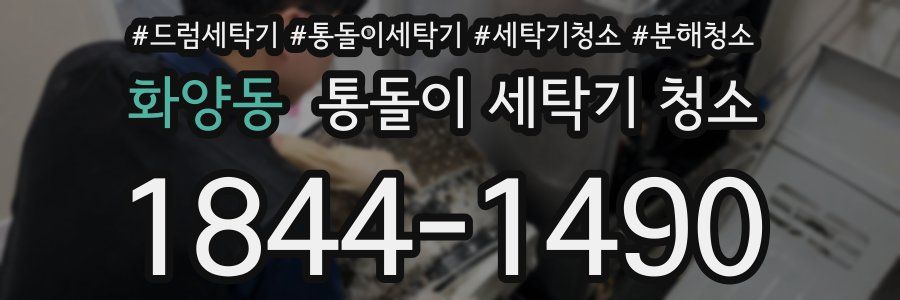 화양동 통돌이 세탁기 청소