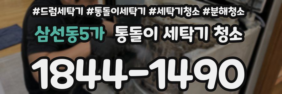 삼선동5가 통돌이 세탁기 청소