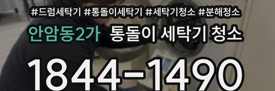 안암동2가 통돌이 세탁기 청소