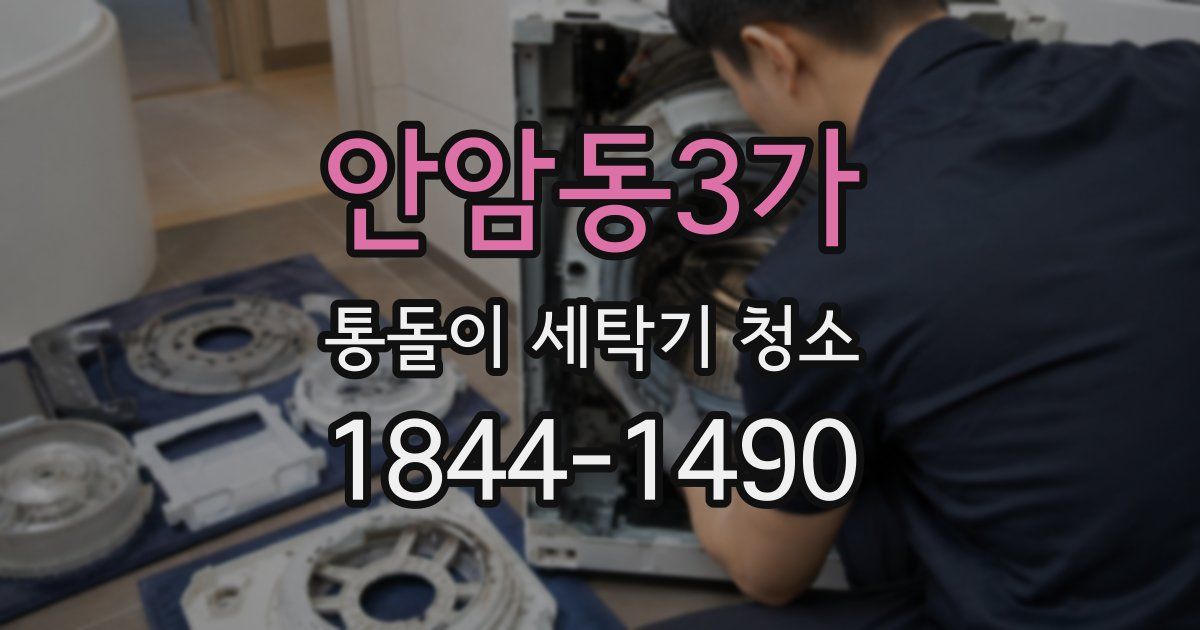 안암동3가 통돌이 세탁기 청소