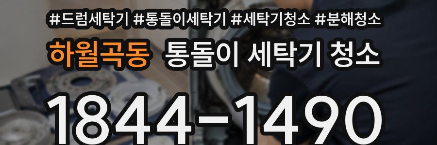 하월곡동 통돌이 세탁기 청소