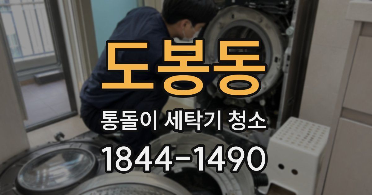 도봉동 통돌이 세탁기 청소