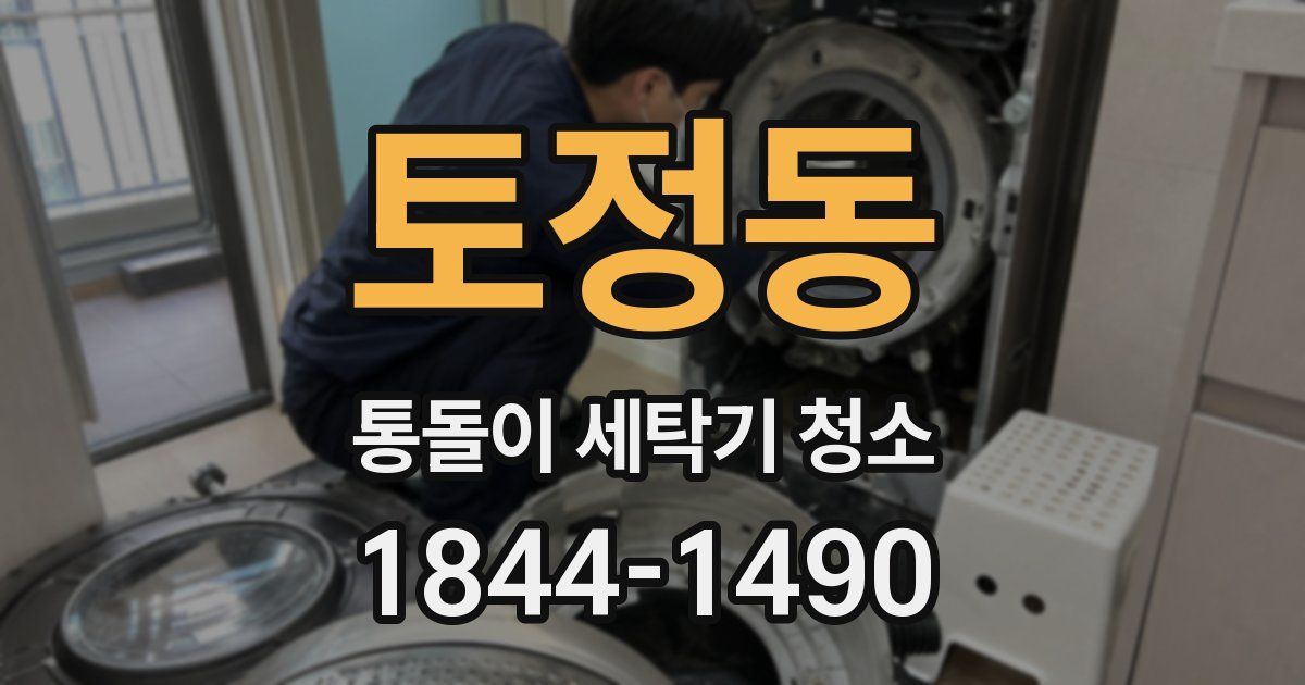 토정동 통돌이 세탁기 청소