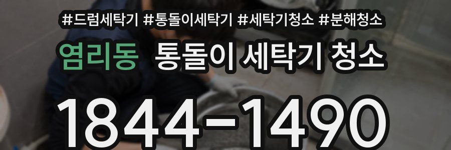 염리동 통돌이 세탁기 청소