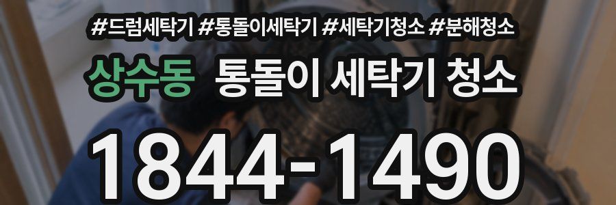 상수동 통돌이 세탁기 청소