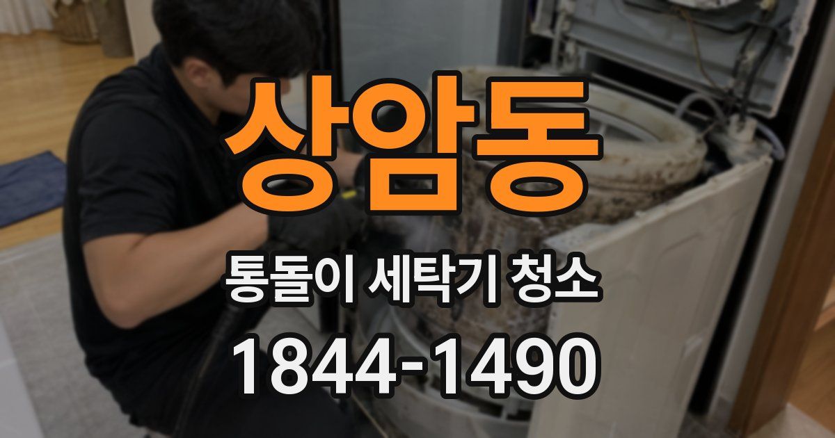 상암동 통돌이 세탁기 청소
