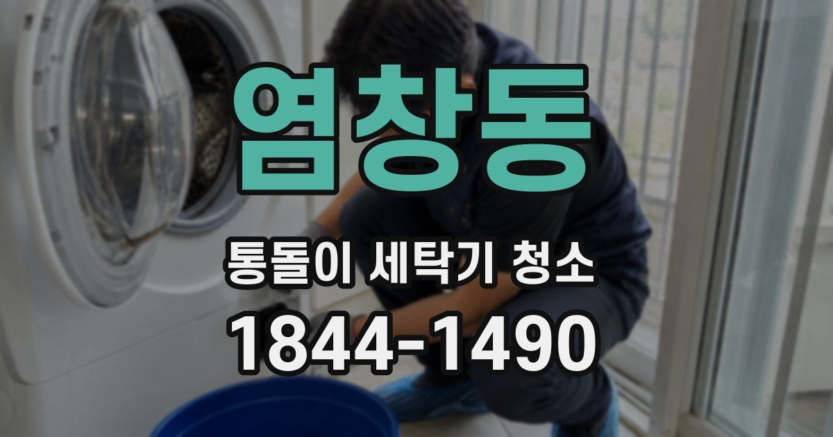 염창동 통돌이 세탁기 청소