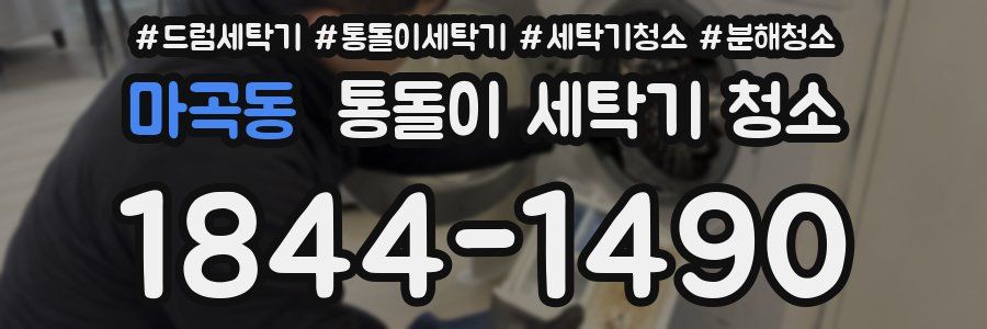마곡동 통돌이 세탁기 청소