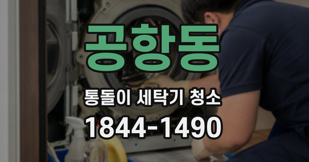 공항동 통돌이 세탁기 청소