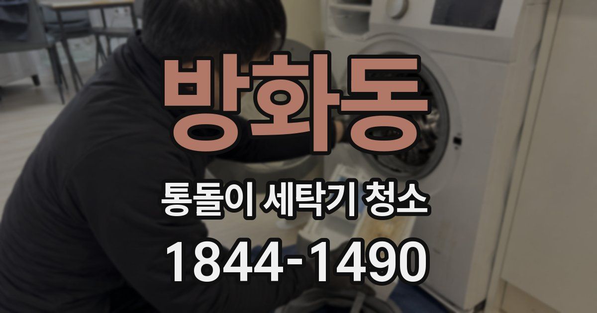 방화동 통돌이 세탁기 청소