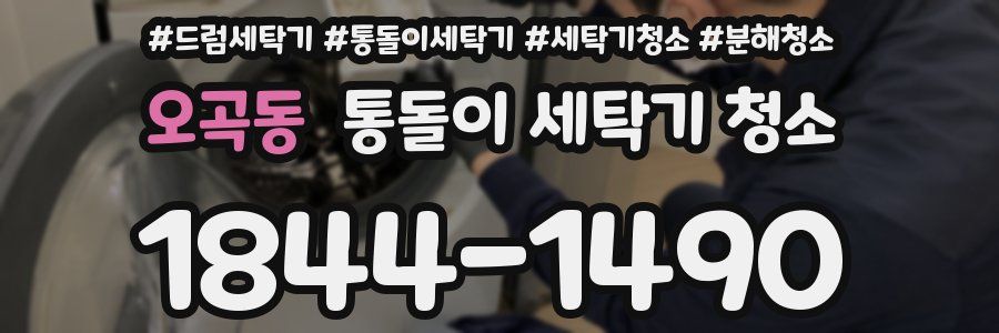 오곡동 통돌이 세탁기 청소