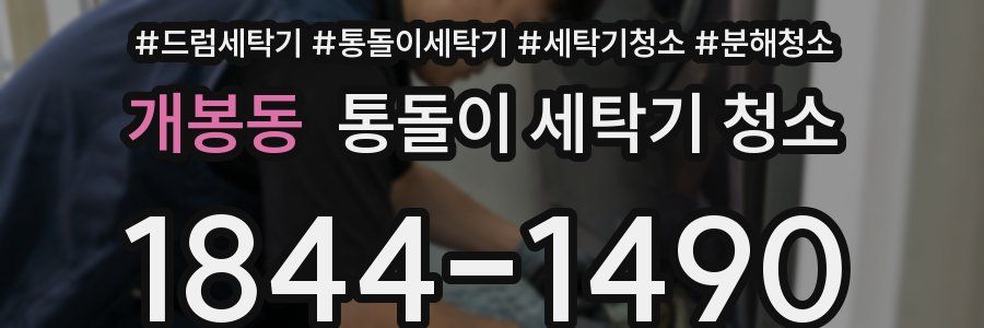 개봉동 통돌이 세탁기 청소