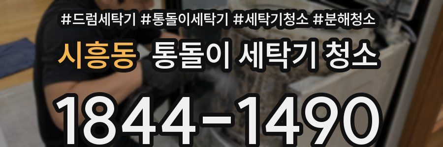 시흥동 통돌이 세탁기 청소