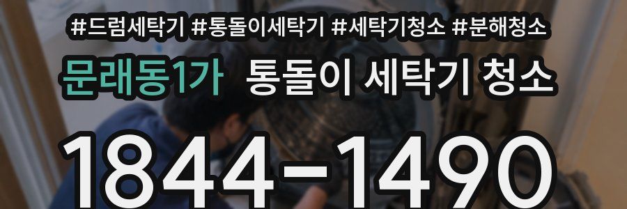 문래동1가 통돌이 세탁기 청소