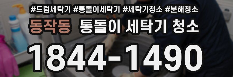 동작동 통돌이 세탁기 청소