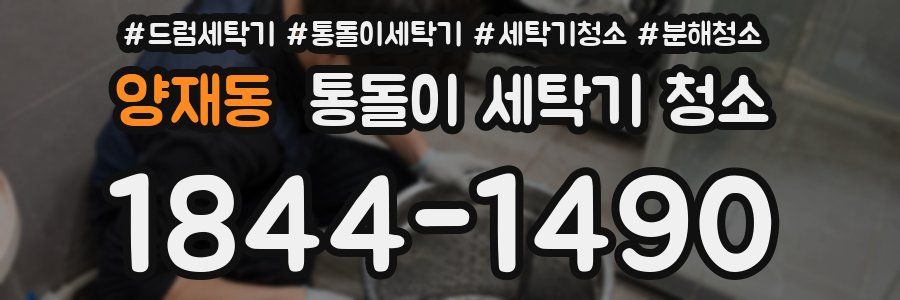 양재동 통돌이 세탁기 청소