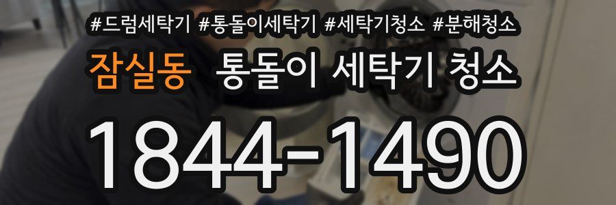 잠실동 통돌이 세탁기 청소