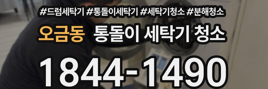 오금동 통돌이 세탁기 청소