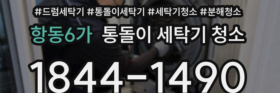 항동6가 통돌이 세탁기 청소