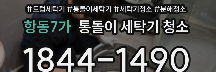 항동7가 통돌이 세탁기 청소