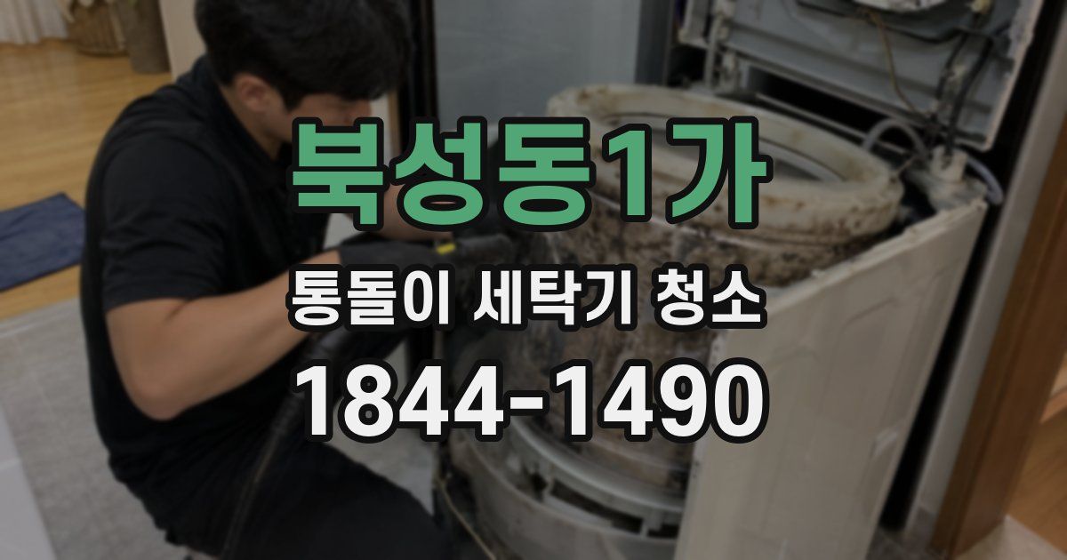 북성동1가 통돌이 세탁기 청소