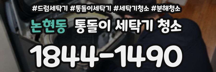 논현동 통돌이 세탁기 청소