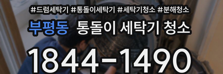 부평동 통돌이 세탁기 청소