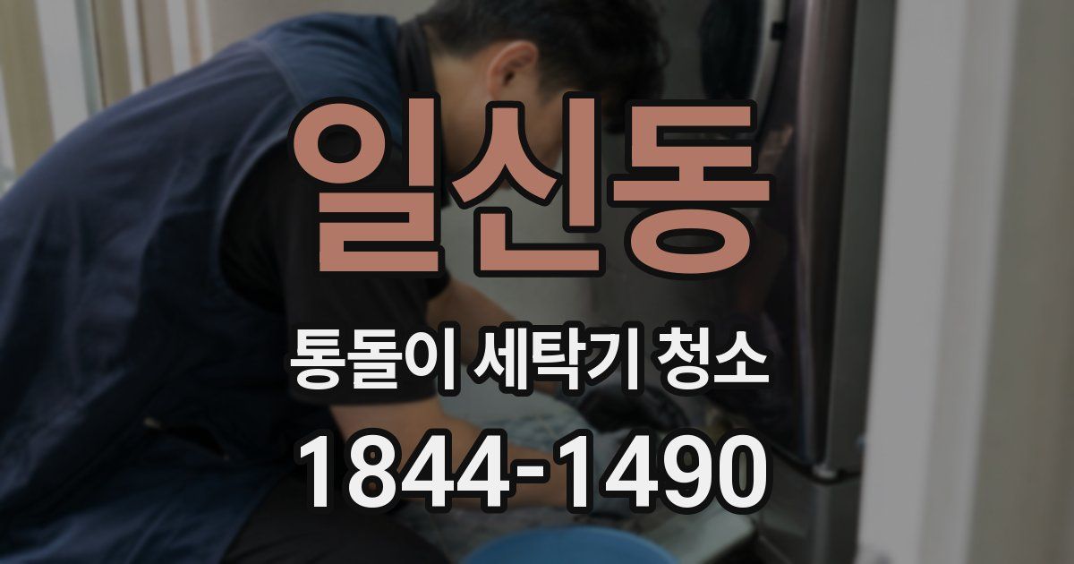 일신동 통돌이 세탁기 청소