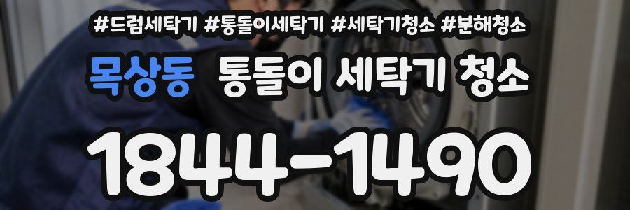 목상동 통돌이 세탁기 청소