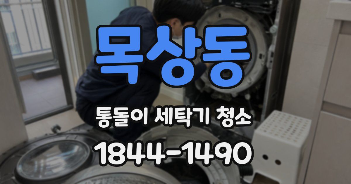 목상동 통돌이 세탁기 청소