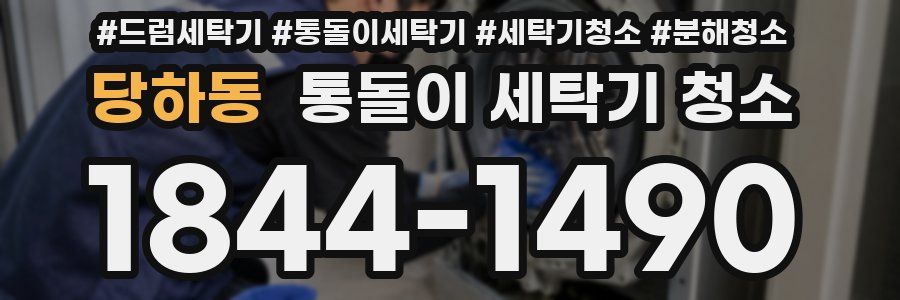 당하동 통돌이 세탁기 청소