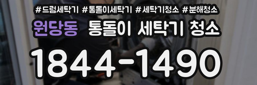 원당동 통돌이 세탁기 청소