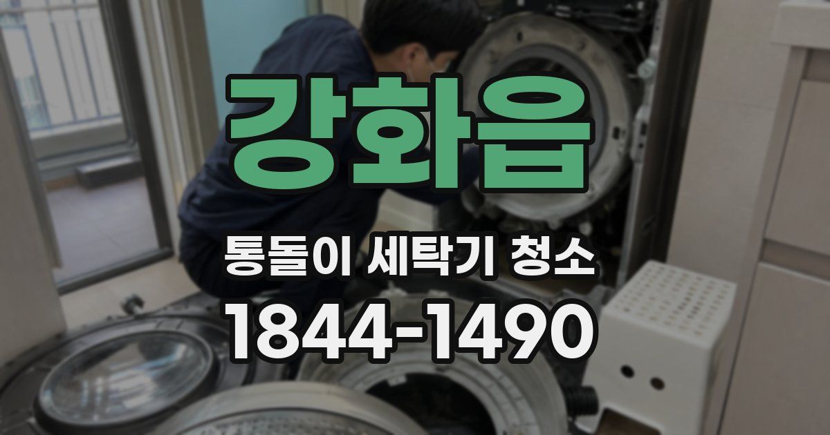 강화읍 통돌이 세탁기 청소