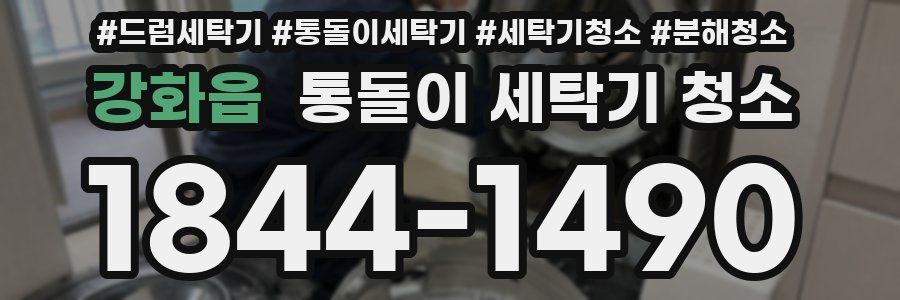 강화읍 통돌이 세탁기 청소