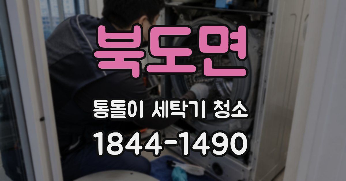 북도면 통돌이 세탁기 청소