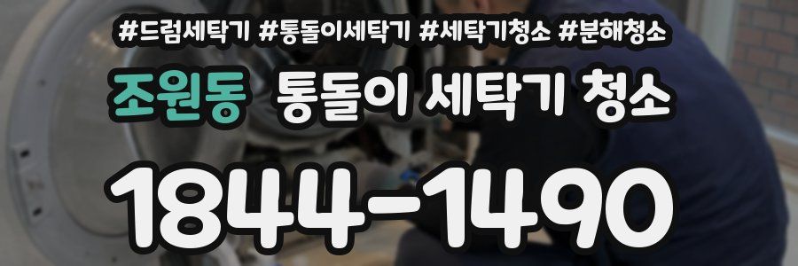 조원동 통돌이 세탁기 청소