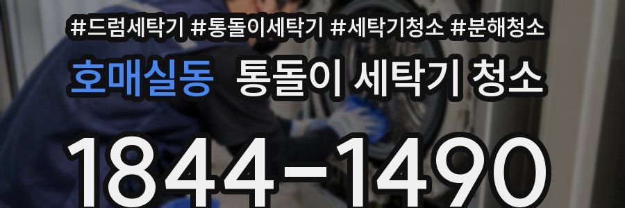 호매실동 통돌이 세탁기 청소