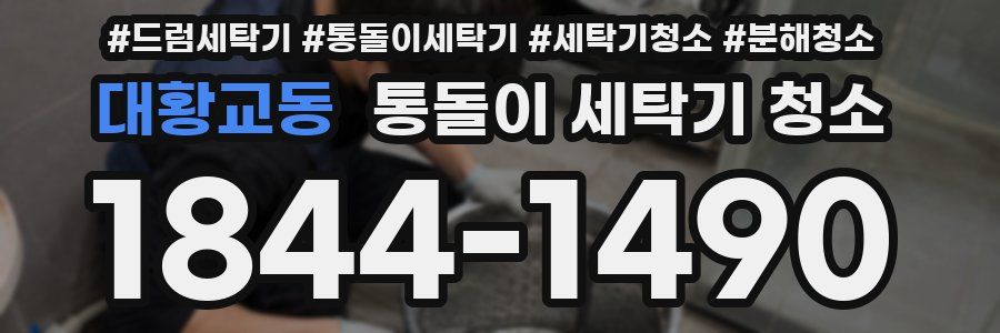 대황교동 통돌이 세탁기 청소