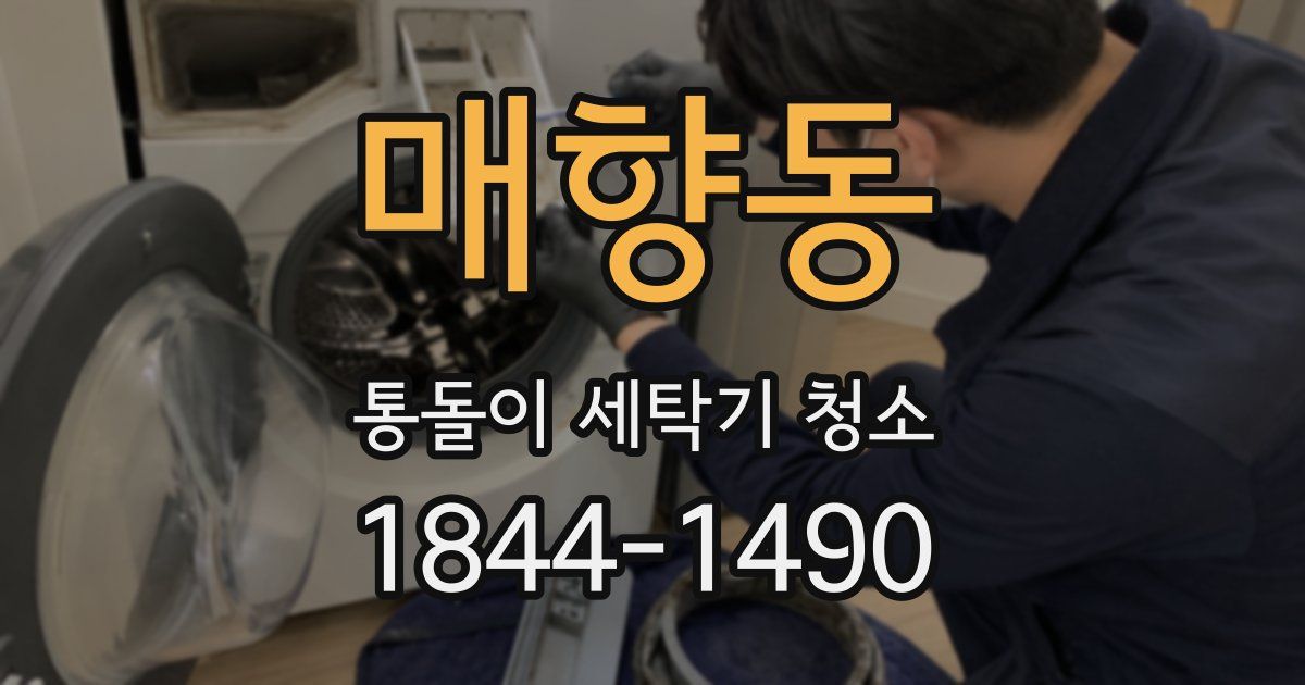 매향동 통돌이 세탁기 청소