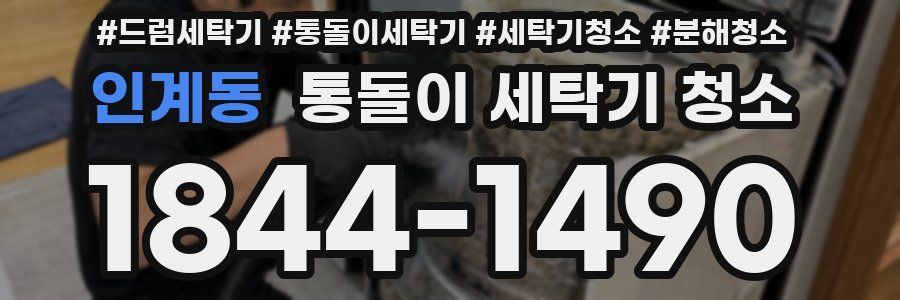 인계동 통돌이 세탁기 청소