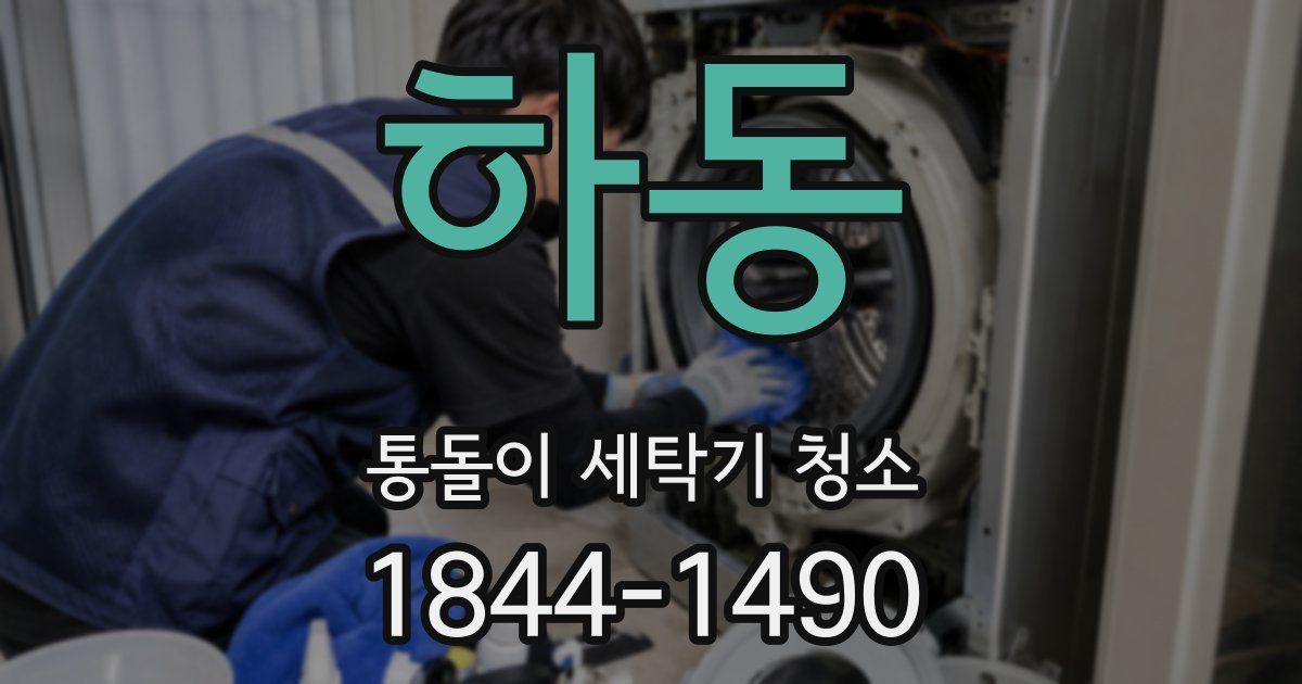 하동 통돌이 세탁기 청소