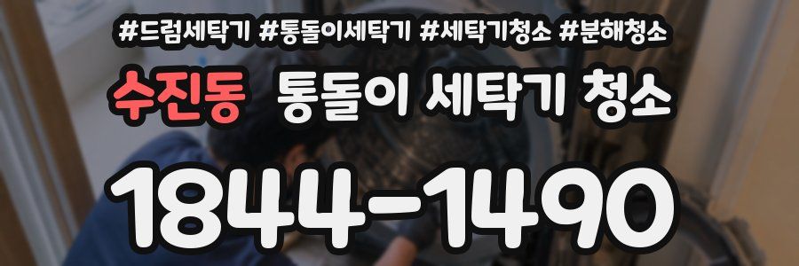 수진동 통돌이 세탁기 청소
