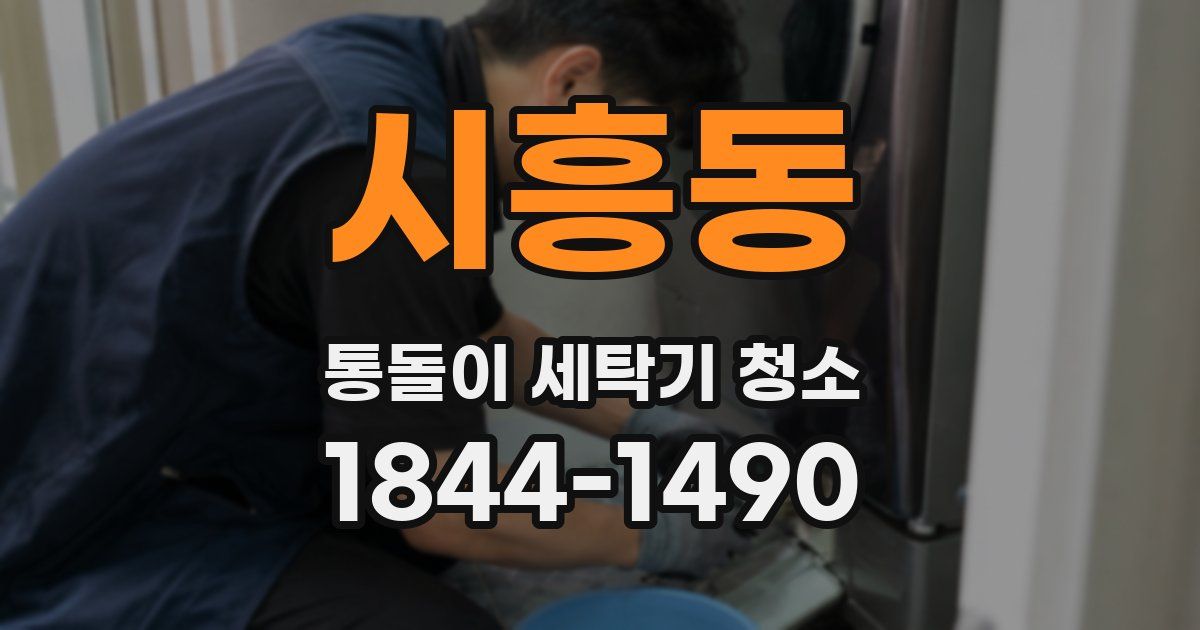 시흥동 통돌이 세탁기 청소