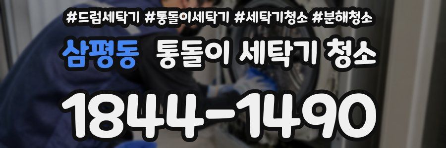 삼평동 통돌이 세탁기 청소