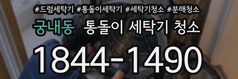 궁내동 통돌이 세탁기 청소